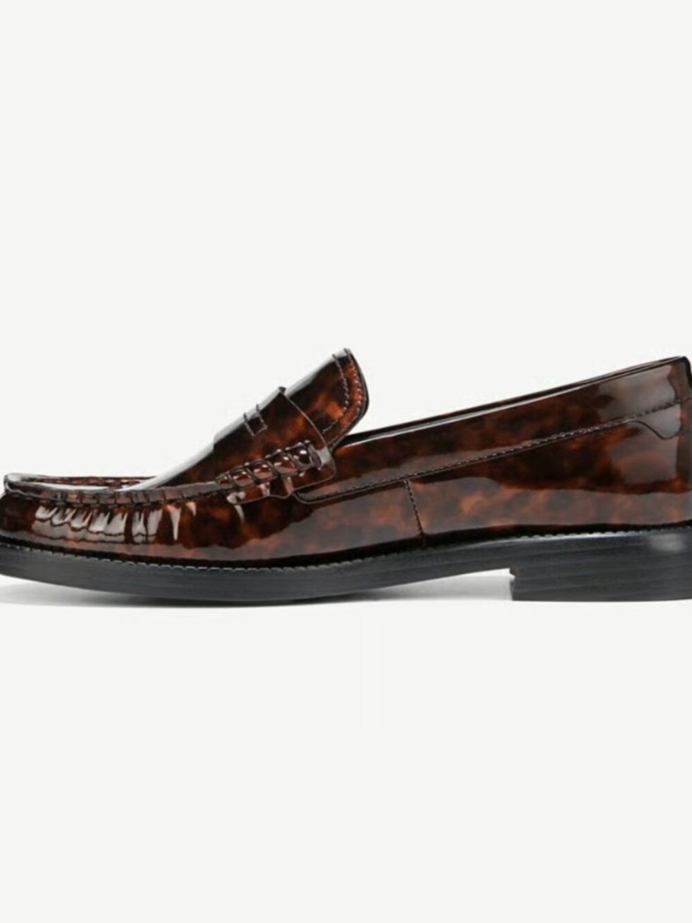 NEW Franco Sarto $130 Yulisa Loafer Color: Tortoise Patent Leather SZ-10M - Picture 8 of 12
